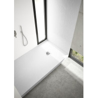 New Horizons White Stone brodzik pólokragły 90 cm