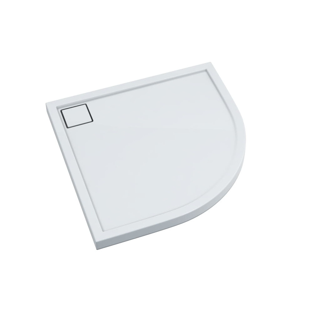 Omega brodzik kompozytowy półokrągły 90 cm