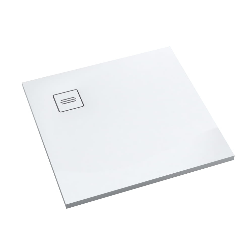 Protos Smooth White brodzik półokrągły 90x90 cm 3SP.P1K-9090-M1