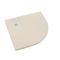 Kalait Cashmere Stone brodzik półokrągły 90x90 cm