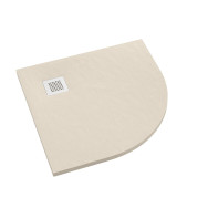 Kalait Cashmere Stone brodzik półokrągły 90x90 cm