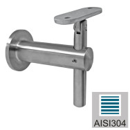 Uchwyt poręczy na ścianę mimoosiowy