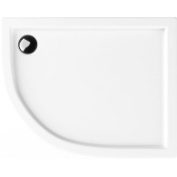 Corrina brodzik kompozytowy asymetryczny 100x80 cm - Domabau.pl