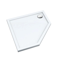 Sharper brodzik pięciokątny 80x80 cm - Domabau.pl