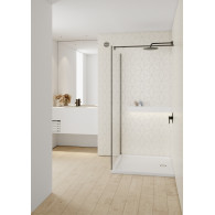 Sharper brodzik pięciokątny 80x80 cm - Domabau.pl