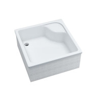 Dante brodzik kwadratowy 80 cm