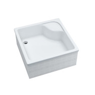 Dante brodzik kwadratowy 80 cm