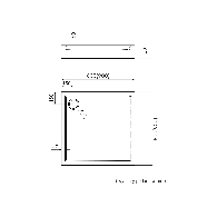 Medium White Stone brodzik kwadratowy biały kamień 90x90 cm