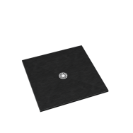 Wyprzedaż SCHEDPOL brodzik kompozytowy kwadratowy czarny kamień 90 cm