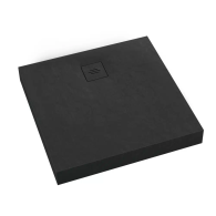 NonLimits Black Stone brodzik 100x100 cm