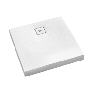 NonLimits White Stone brodzik 100x100 cm