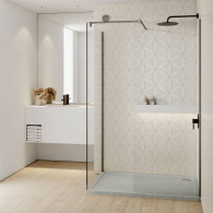 Sharper Cement Stone (cementowy kamień) brodzik prostokatny 90x120 cm