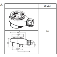 Mestrii New Piryt brodzik prostokatny biały strukturalny 80x120 cm IBSD-5-80120-P/B/ST-M3/B/ST - Domabau.pl