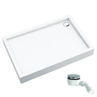 Favory Plus brodzik prostokątny 90x120 cm