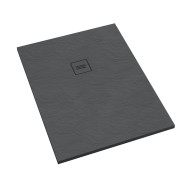 Protos Grey Stone brodzik prostokątny (szary kamień) 90x120 cm - Domabau.pl