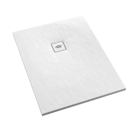 Protos White Stone brodzik prostokątny (biały kamień) 100x140 cm