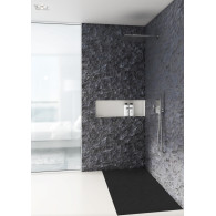 Etrusco Black Stone brodzik prostokatny 80x110 cm