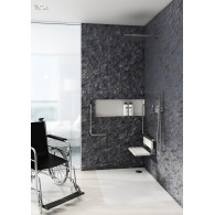 Etrusco brodzik kompozytowy prostokątny 80x100 cm