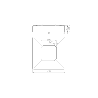 Kotwienie górne do króćca