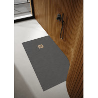 Kalait Grey Stone brodzik prostokątny (szary kamień) 70x90 cm