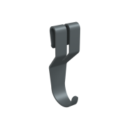 ARHWS Hak do półek drucianych SZ 23x28x74 Integri - Domabau.pl