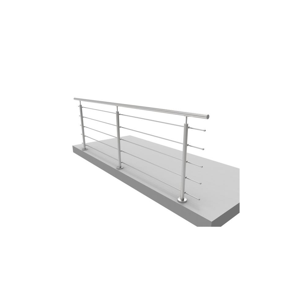 Balustrada ze stali nierdzewnej, AISI316, 3000x1000mm