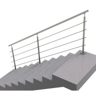 Balustrada ze stali nierdzewnej do schodów, 3000x900mm, VS