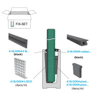 Zestaw - Kotwienie do szkła