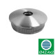 Zaślepka poręczy stal nierdzewna AISI 304 szlif D42,4x2 z gwintem montażowym