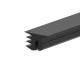 Uszczelka EPDM do szkła 20,76-21,52 mm czarna na zewnątrz 6000 mm