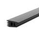 Uszczelka EPDM do mocowania szkła 12-12,76 mm czarna 5000 mm FLEX1/FLEX2