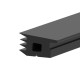 Uszczelka EPDM do szkła 25-52 mm czarna 5000 mm zewnętrzna