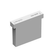 Klin do kotwienia PVC do szkła