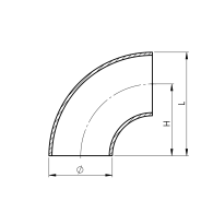 Łączenie poręczy - kolano