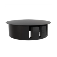Zaślepka do profilu AL - czarna, PVC, D30mm