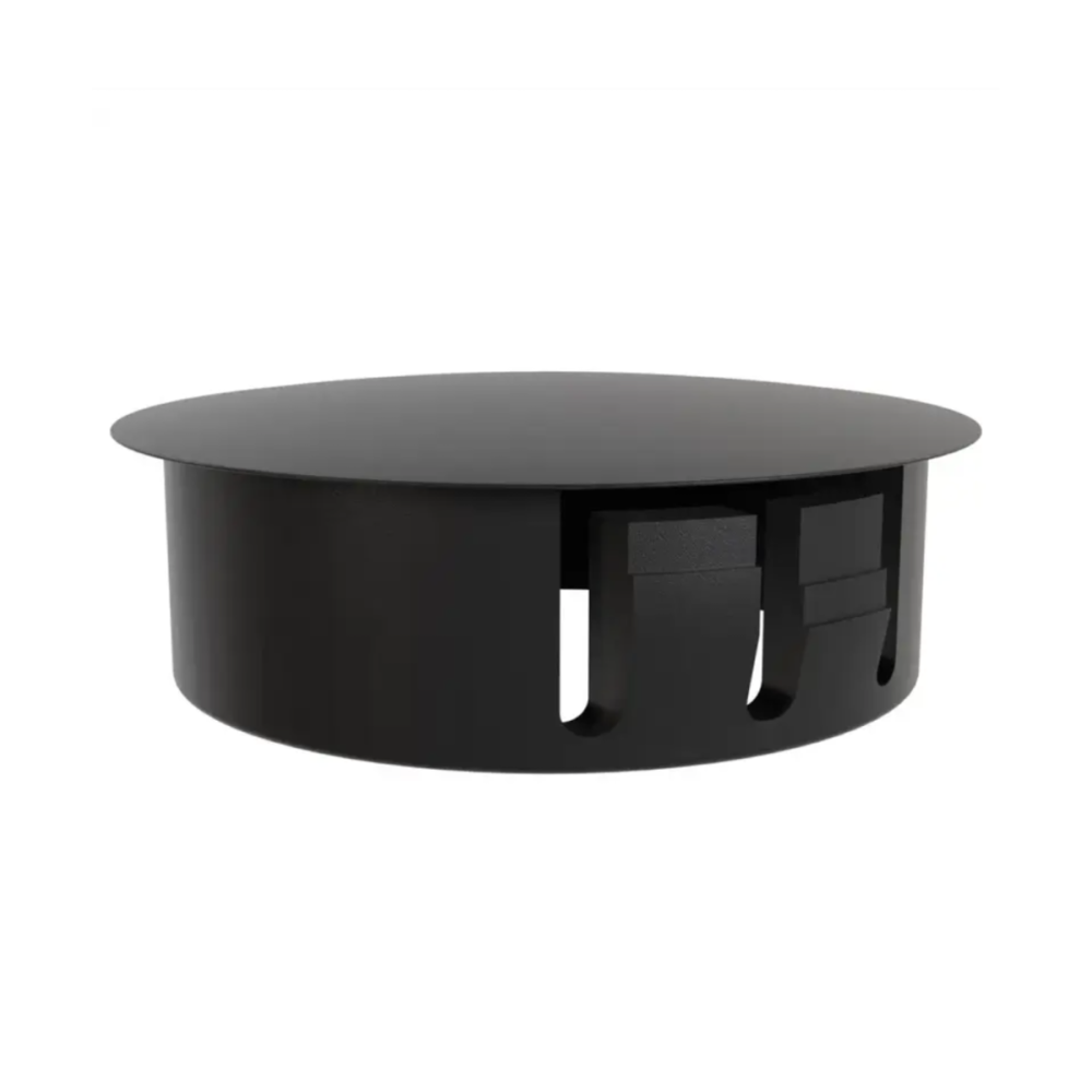 Zaślepka do profilu AL - czarna, PVC, D30mm