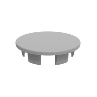 Zaślepka do profilu AL, PVC, D20mm