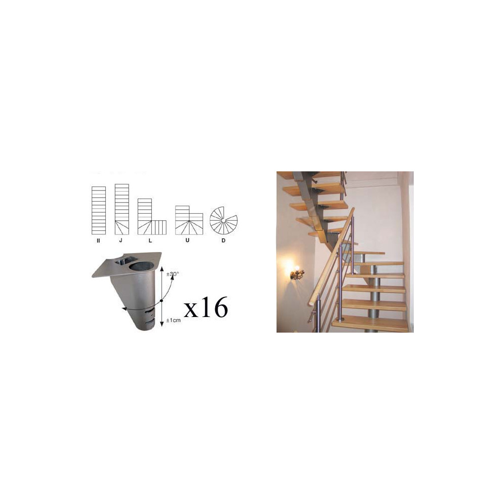 SEGMENT NS270 zestaw schodów V 3040-2740mm