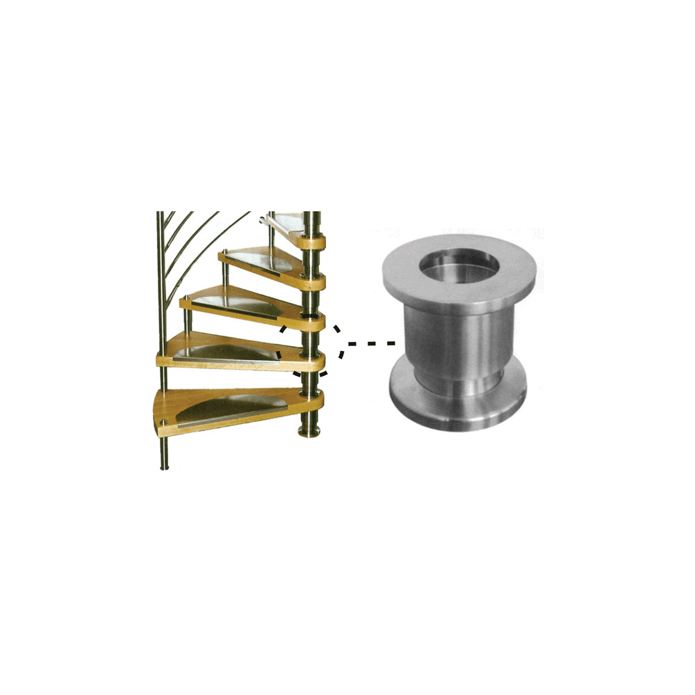 Segment wrzeciona schodów ze stali nierdzewnej regulowany AISI3
