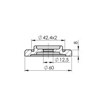 Kotwienie górne - kołnierz