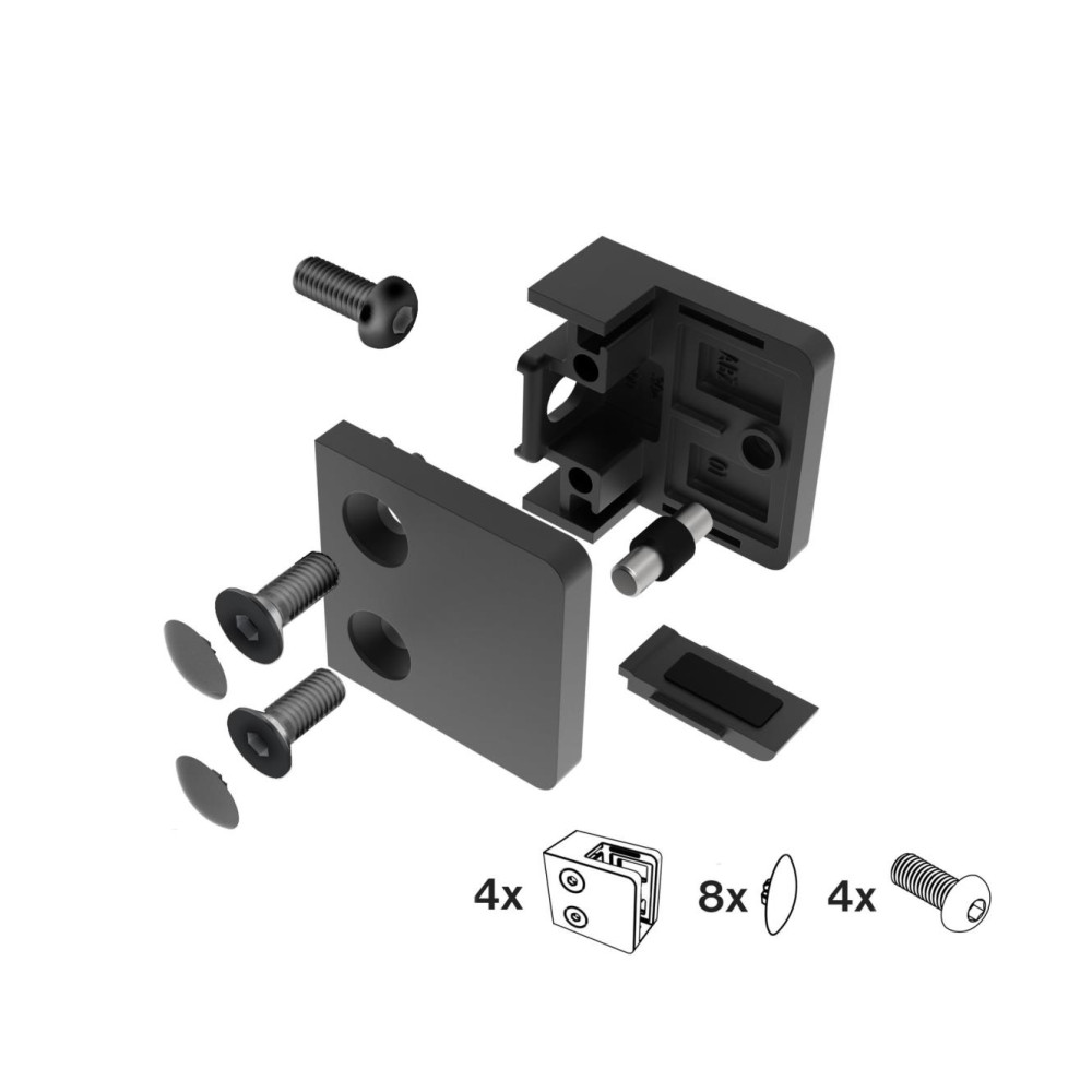 Uchwyt na szklankę - zestaw