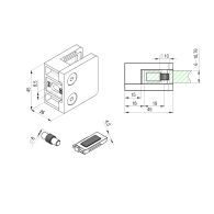 Uchwyt na szybę, Balustrada