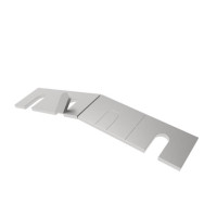 Profil balustrady z drenażem całoszklanym