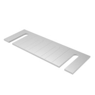 Profil balustrady z drenażem całoszklanym