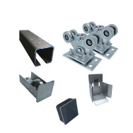 Zestaw do bram przesuwnych do 5,5m, Fe, 80x80mm