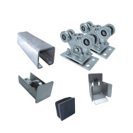 Montaż do bramy przesuwnej do 4,5m, Zn, 70x70mm