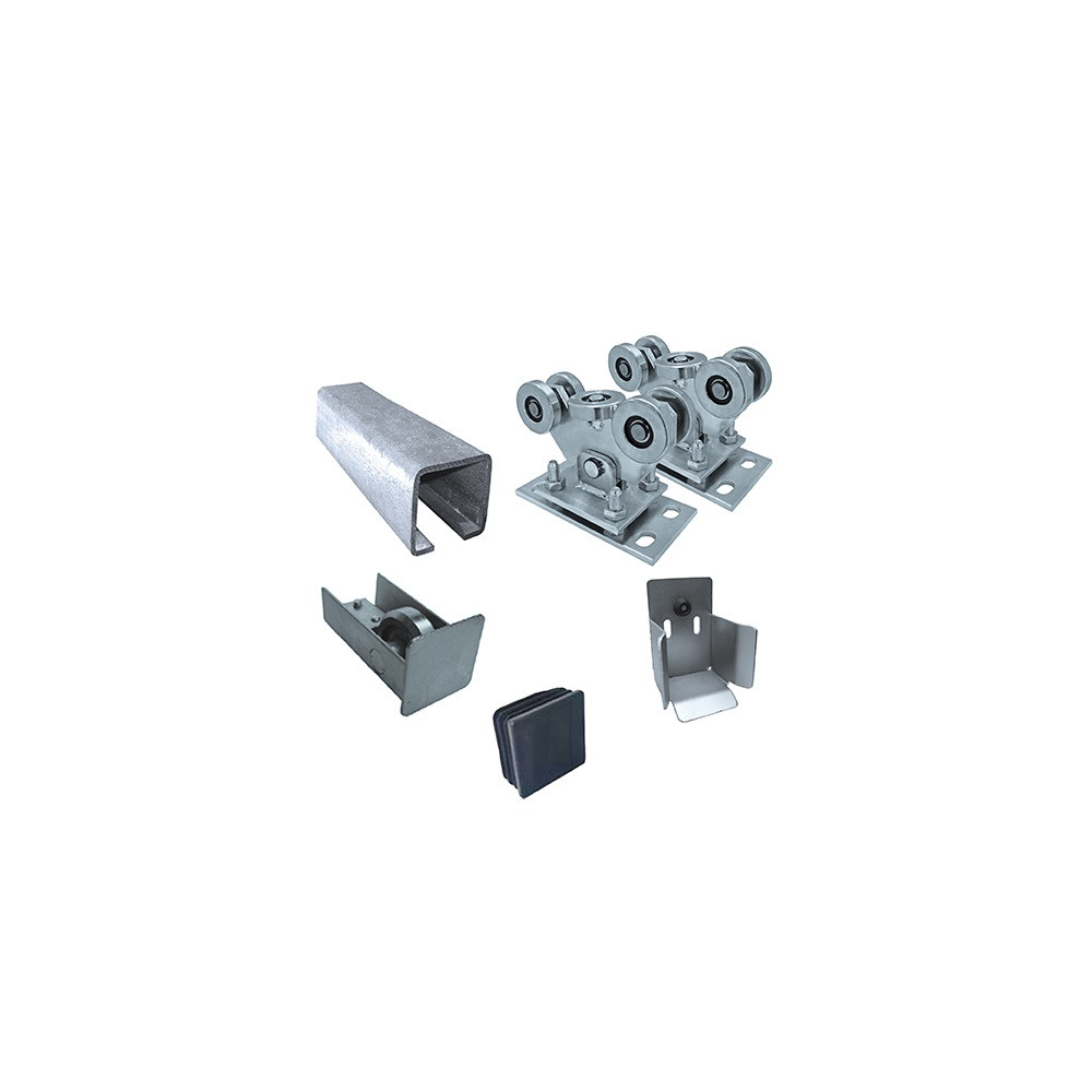 Montaż do bramy przesuwnej do 4,5m, Zn, 70x70mm