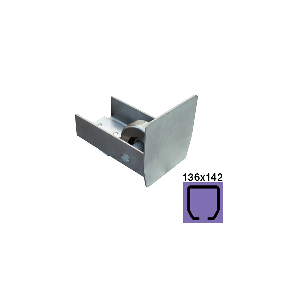 Koło napędowe Zn, profil 136x142, L165mm