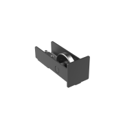 Koło napędowe z kołpakiem Zn, profil 70x70, czarne