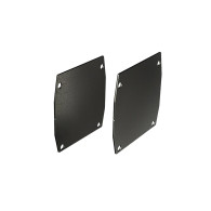 Osłona profilu Zn, profil 90x95mm, czarna